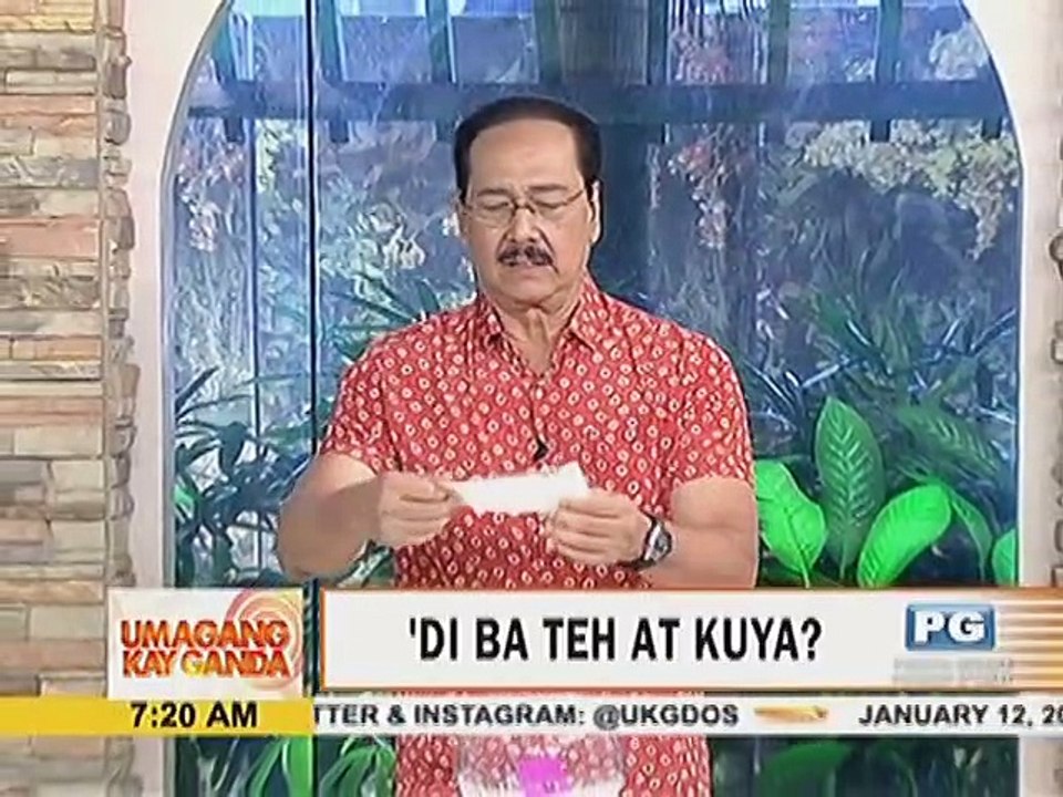 ‘Di Ba Teh at Kuya? Sino ang iibigin ko, mahal ko o mahal ako?