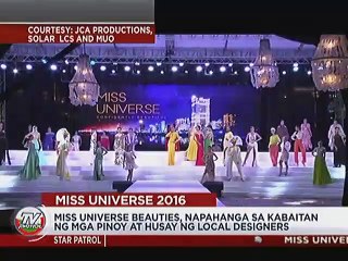 Miss Universe beauties, napahanga sa kabaitan ng mga Pinoy at husay ng local designers