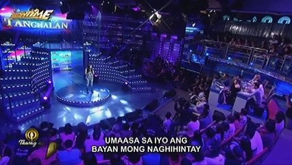 Joylaine Canonio, hindi nagpaawat sa pagbirit para mapanatili sa kanya ang golden microphone
