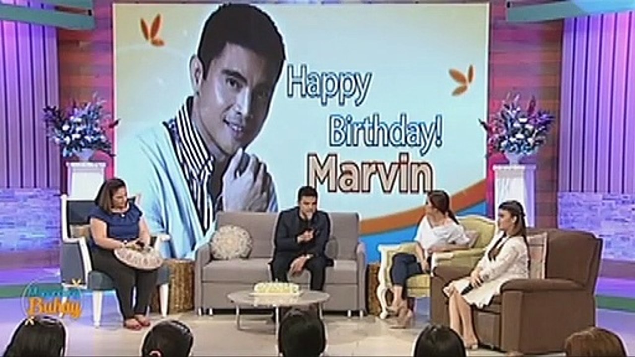 Marvin, masayang binasa ang birthday message ng kanyang mga anak para sa kanya