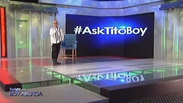 #AskTitoBoy: Paulo Angeles, tinanong kung pabor ba si Tito Boy na si Steve Harvey muli ang host ng M