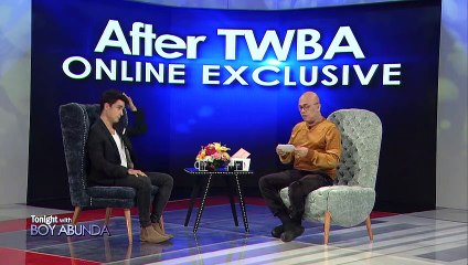 After TWBA with Marlon Stockinger