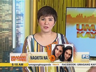 Miss Universe 2015 Pia Wurtzbach at ka-lookalike, nagkita na