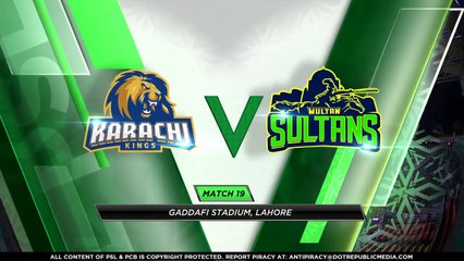 Karachi Kings vs Multan Sultans | Full Match Highlights | Match 19| 6 March | HBL PSL |2020