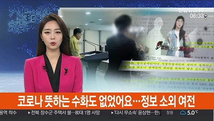 코로나 뜻하는 수화도 없었어요…정보 소외 여전