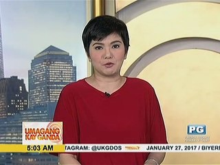 Miss Universe 2015 Pia Wurtzbach, stunning sa suot na modern terno