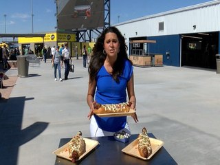 BIGGEST HOT DOG IN NASCAR! Phoenix Raceway sells 18-inch Sonoran dog - Appetite AZ