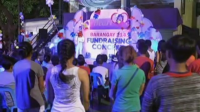 Heart, binigyan ng fundraising concert sa kanilang barangay
