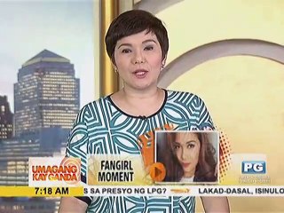 Maja Salvador, aminadong ‘fan girl’ ni Dayanara Torres