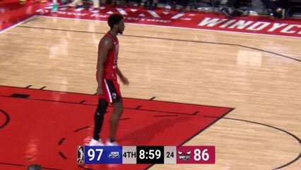 Simisola Shittu goes up to get it and finishes the oop