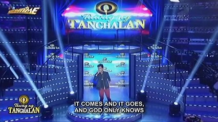 Daily winner Andrebon, tinangkang agawin ang golden microphone mula kay Adelene