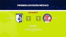 Resumen partido entre Querétaro y Toluca Jornada 9 Liga MX - Clausura