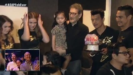 Mr. M's grandson Jaime's sweet birthday message for his lolo