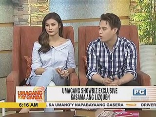 Umagang Showbiz Exclusive kasama ang LizQuen -Part 3