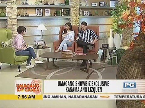 Umagang Showbiz Exclusive kasama ang LizQuen-Part 2
