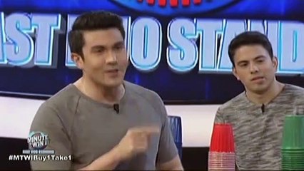 Alonzo, suportado ang kaniyang ama sa Minute To Win It