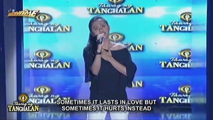 Samantha Pelizco, sinubukan agawin ang golden microphone kay Carlmalone Montecido