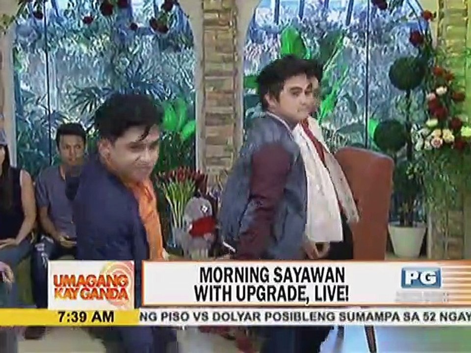 Morning sayawan with Upgrade, live!