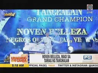 Noven Belleza, wagi sa Tawag Ng Tanghalan