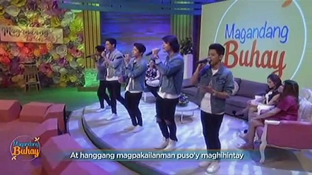 BoybandPH sings Magmamahal on Magandang Buhay