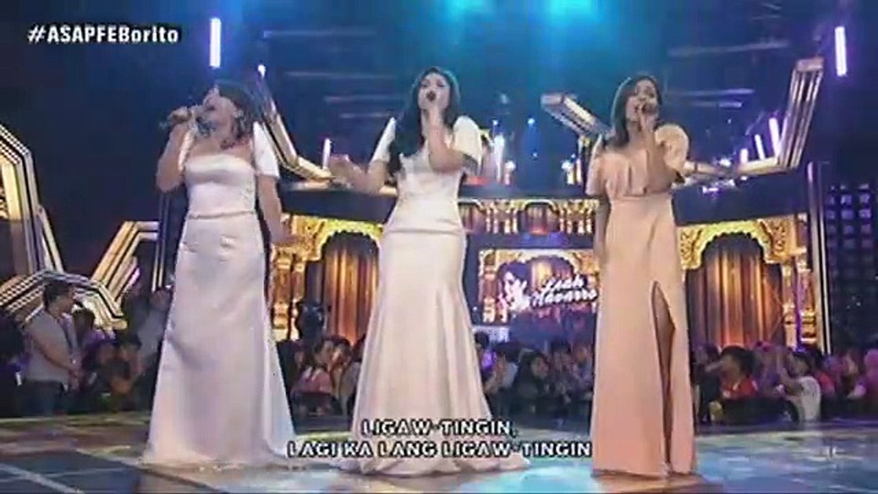 Janella, Maris and Tippy sing ""Ligaw Tingin"" on ASAPinoy