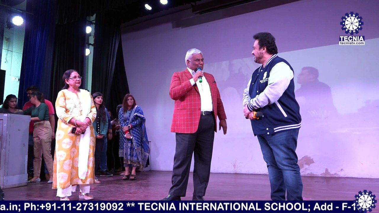 ADNAN SAMI ( Play Back Singer ) BOLLYWOOD || TECNIA EVENT || TIAS || TECNIA TV