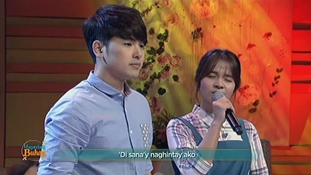 Kristel and Yohan sing Bakit Ngayon Ka Lang on Magandang Buhay