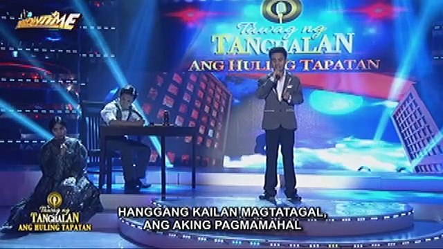TNT Huling Tapatan Day 1: Grand Finalist Carlmalone Montecido sings Wency Cornejo's Hanggang