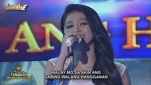 TNT Ang Huling Tapatan Day 5: Grand finalist Marielle Montellano sings Rivermaya’s Himala