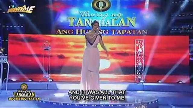 TNT Ang Huling Tapatan Day 5: Grand finalist Eumee Capile sings Mariah Carey’s Vision Of Love