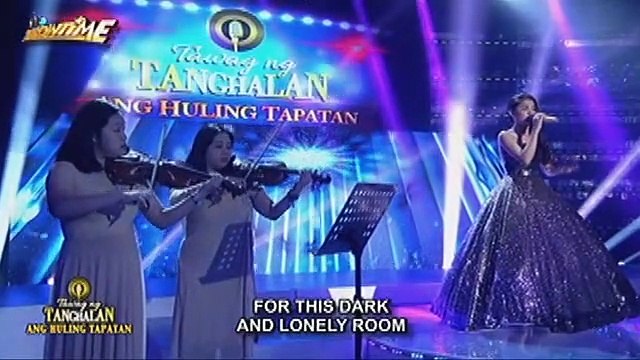 TNT Huling Tapatan Day 1: Grand Finalist Marielle montellano sings Elton John's Skyline Pigeon
