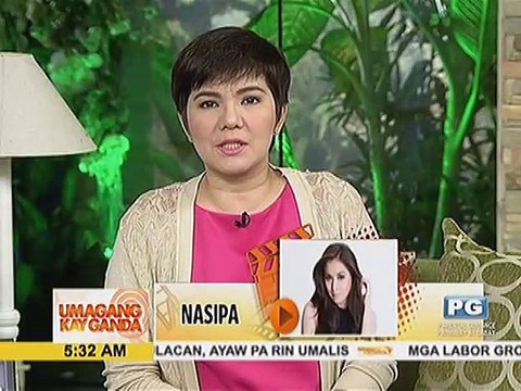 Cristine Reyes, aksidenteng nasipa sa kaliwang mata