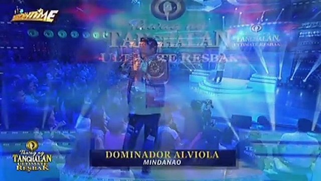 Mindanao ultimate resbaker Dominador Daddy D Alviola Jr. sings Martin Nievera's Kahit Isang Saglit