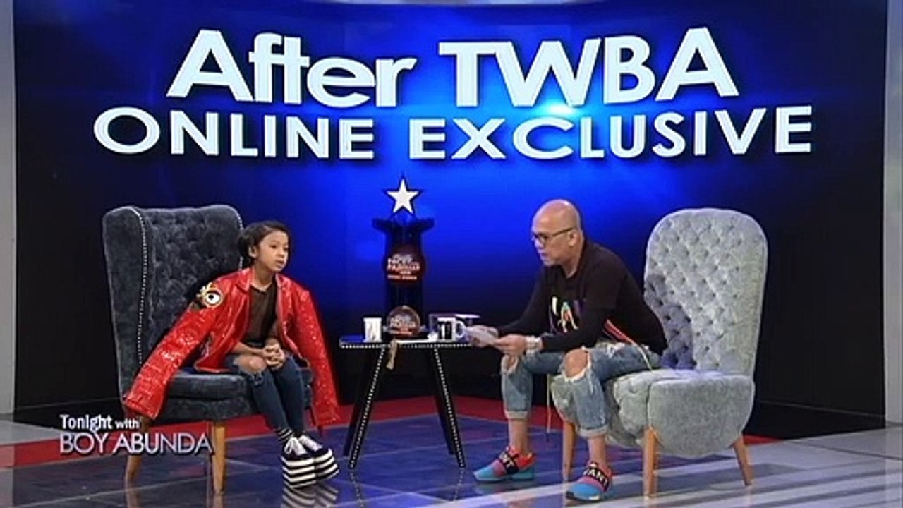 After TWBA with Awra Briguela