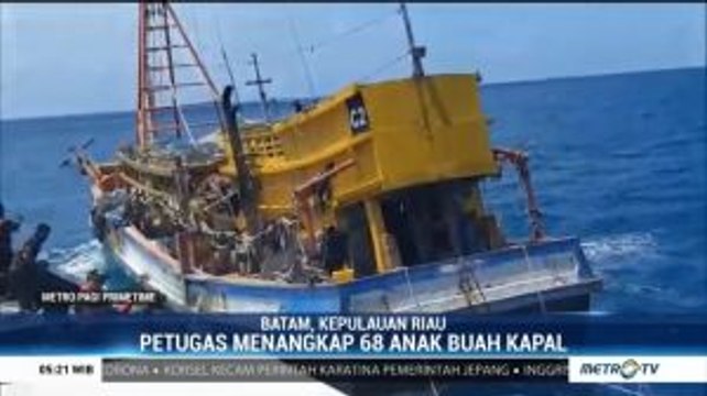 KKP Amankan 5 Kapal Pencuri Ikan Berbendera Vietnam