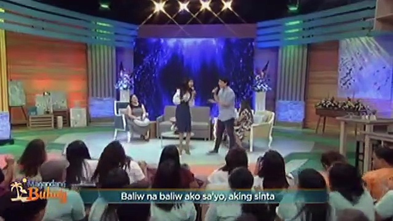 Maymay and Edward sing “Baliw” on Magandang Buhay