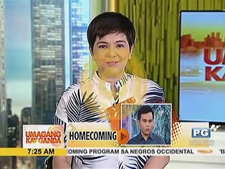 Noven Belleza, mainit na sinalubong sa pagbabalik sa Negros