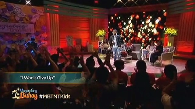 Froilan Canlas sings “I Won’t Give Up” on Magandang Buhay