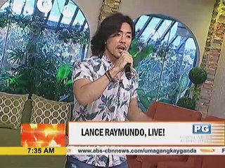 Lance Raymundo, live on UKG!