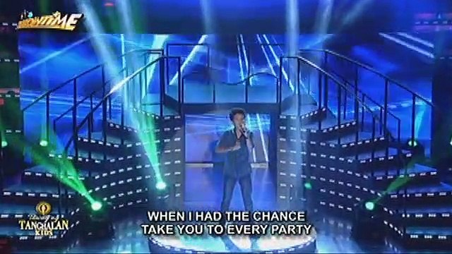 TNT KIDS: Luzon contender Renz Buster sings Bruno Mars’ When I Was Your Man
