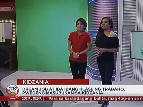 Dream job at iba-ibang klase ng tarabho, pwedeng masubukan sa Kidzania