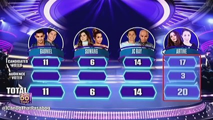I CANdidates Week 2 Winners Team Cristine and Arci