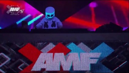 Marshmello - Alone Live @ AMF 2017 (Video Lyrics)