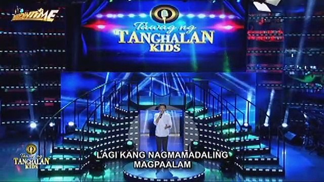 TNT KIDS: Visayas contender Lift John Demonteverde sings Wag Mo Akong Iwan Mag-isa