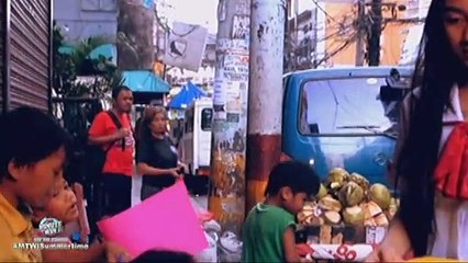 Estudyanteng nag-viral dahil sa pagtuturo sa street kids, sumali sa Minute To Win It