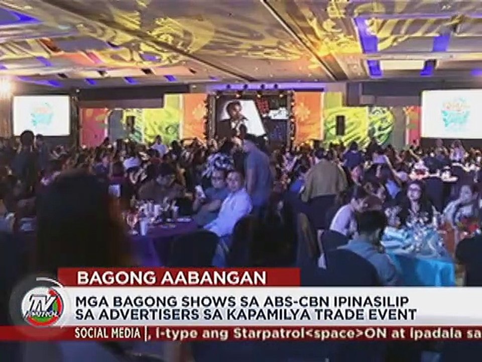 Mga bagong shows sa ABS-CBN ipinasilip sa Advertisers sa Kapamilya Trade Event