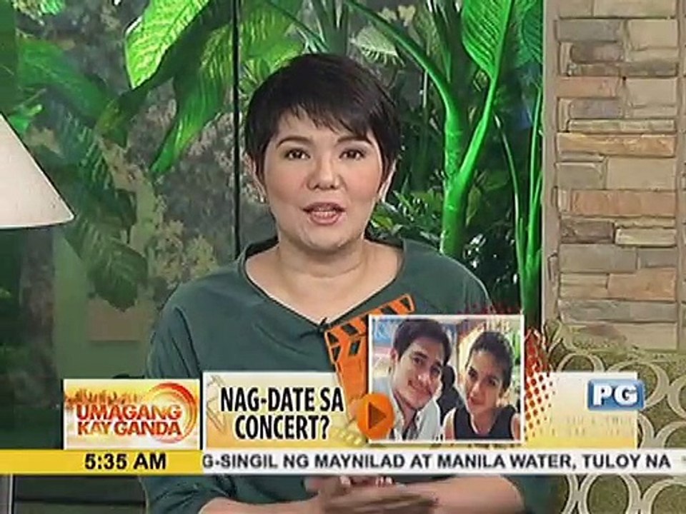 Shaina Magdayao at Piolo Pascual, magkasama sa concert ng Coldplay