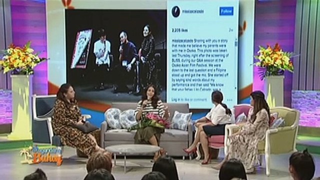 Iza, ikinuwento kung bakit naging emosyonal sa Osaka