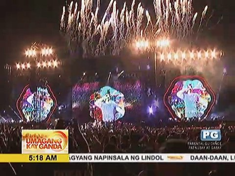 35,000 naki-jamming sa concert ng ‘Coldplay’
