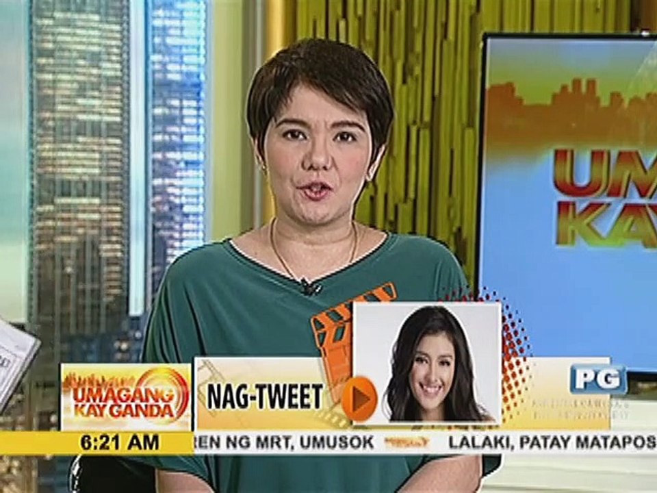 Liza Soberano, natuwa sa pag-tweet sa kanya ng American actor na si Christian Navarro